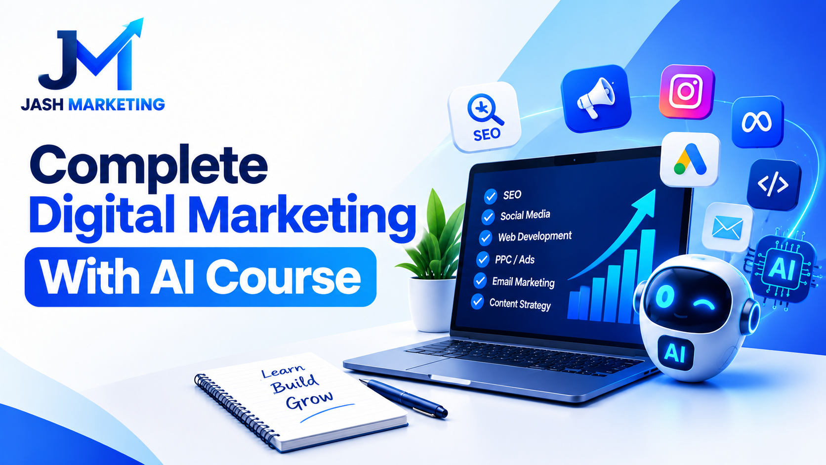 Complete Digital Marketing With AI Course